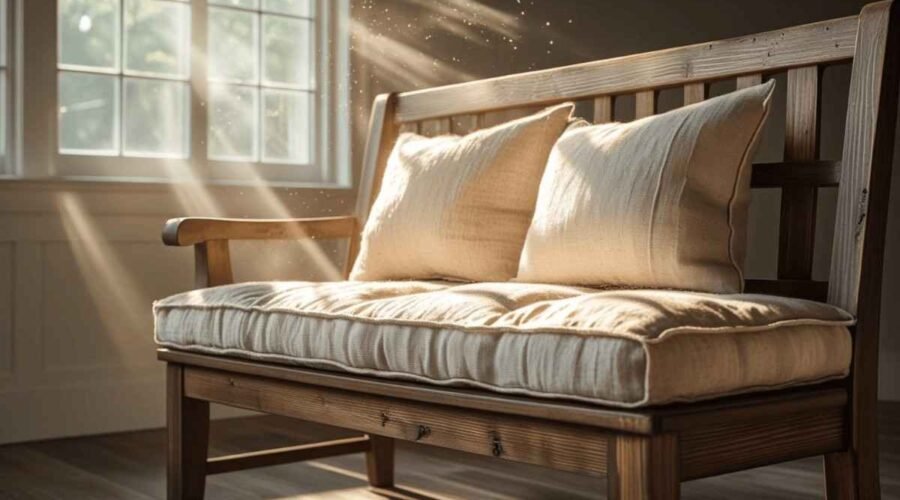 9 Surprisingly Easy Steps to DIY Bench Cushion (That You’ll Actually Love)