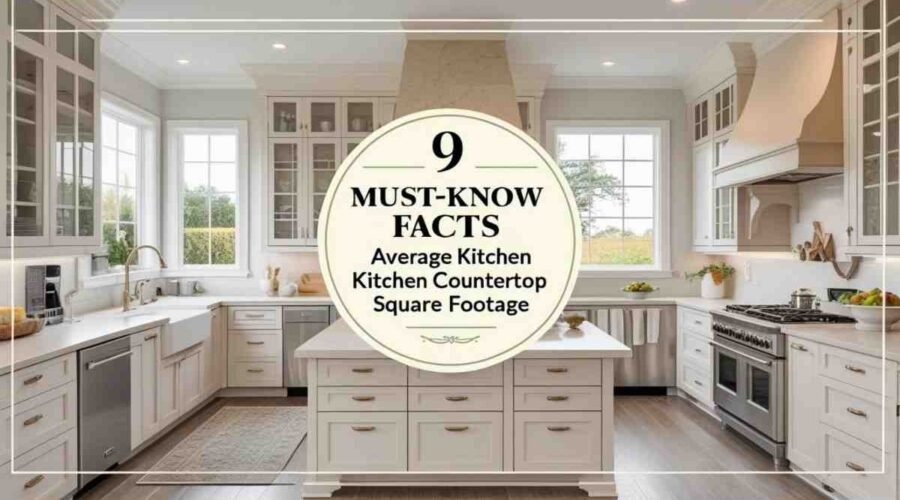 Remove term: 9 Must-Know Facts About Average Kitchen Countertop Square Footage 9 Must-Know Facts About Average Kitchen Countertop Square Footage