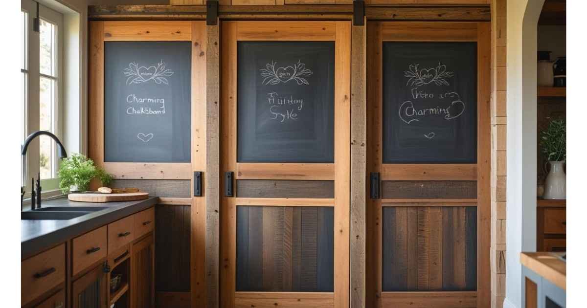 Chalkboard Pantry Doors