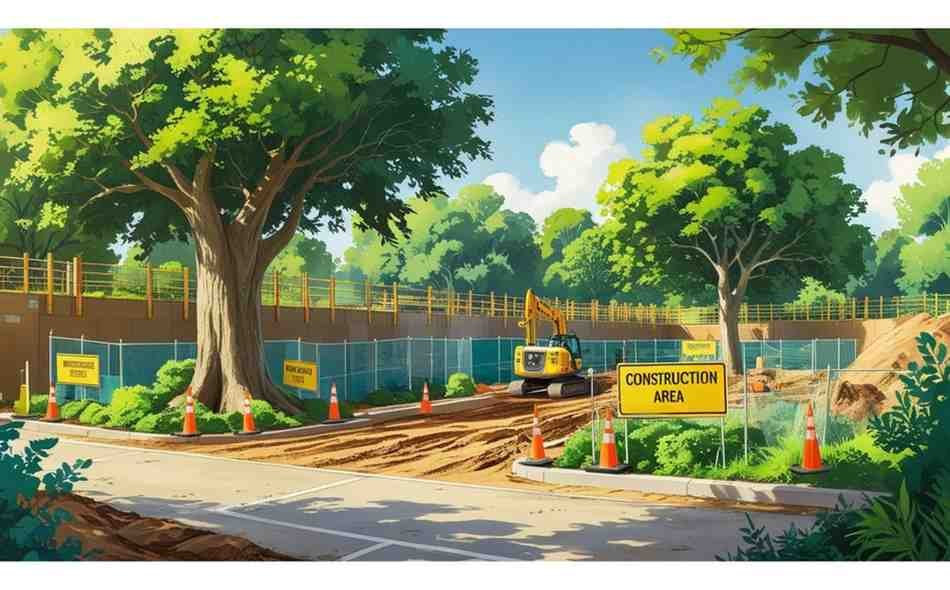 Construction and Tree Protection Zones