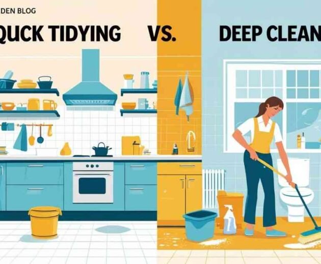 Differences Between Light Cleaning and Deep Cleaning
