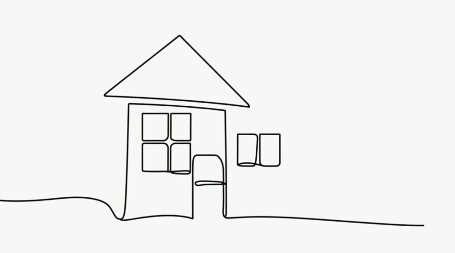 Explore House Drawing Without Colour