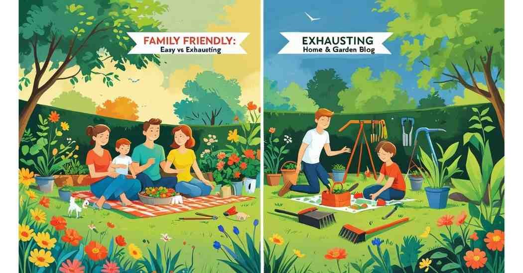 Family Friendly: Easy vs Exhausting