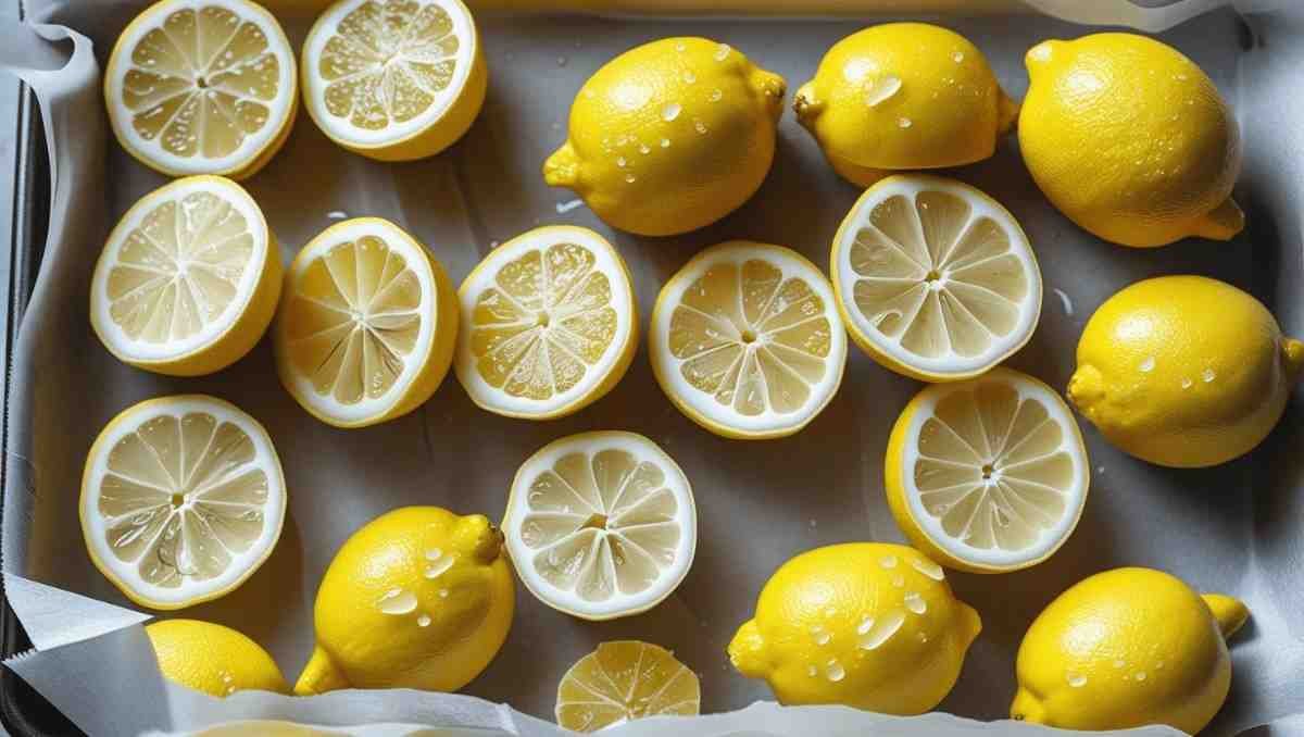 Freezing Lemon Slices