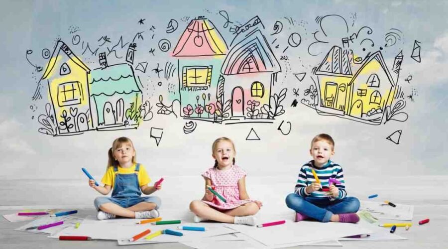 FunWaystoExploreHouseDrawingforKids