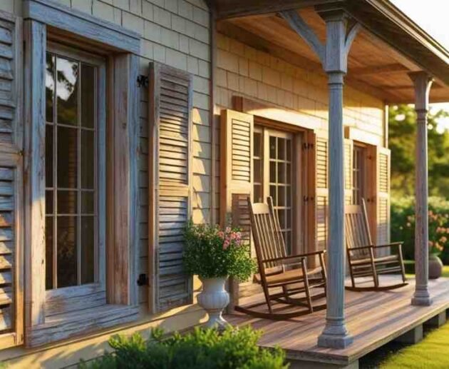 7 Irresistible Reasons to Love a Farmhouse with Wood Shutters