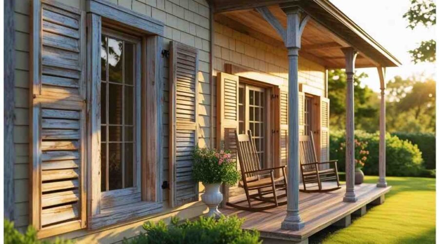 7 Irresistible Reasons to Love a Farmhouse with Wood Shutters