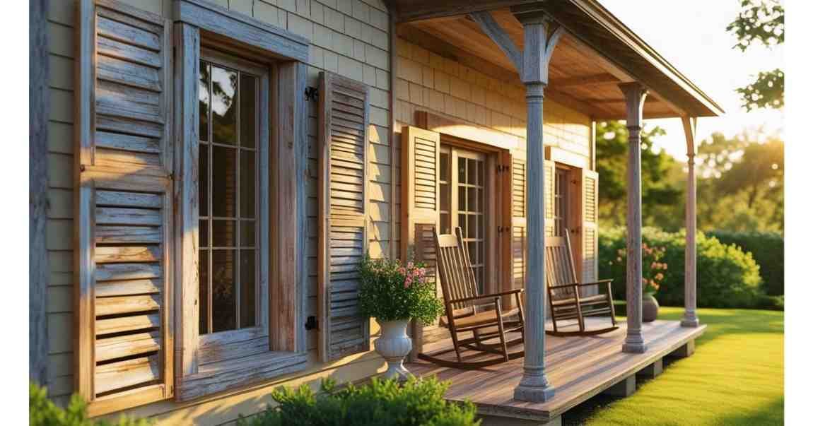 7 Irresistible Reasons to Love a Farmhouse with Wood Shutters