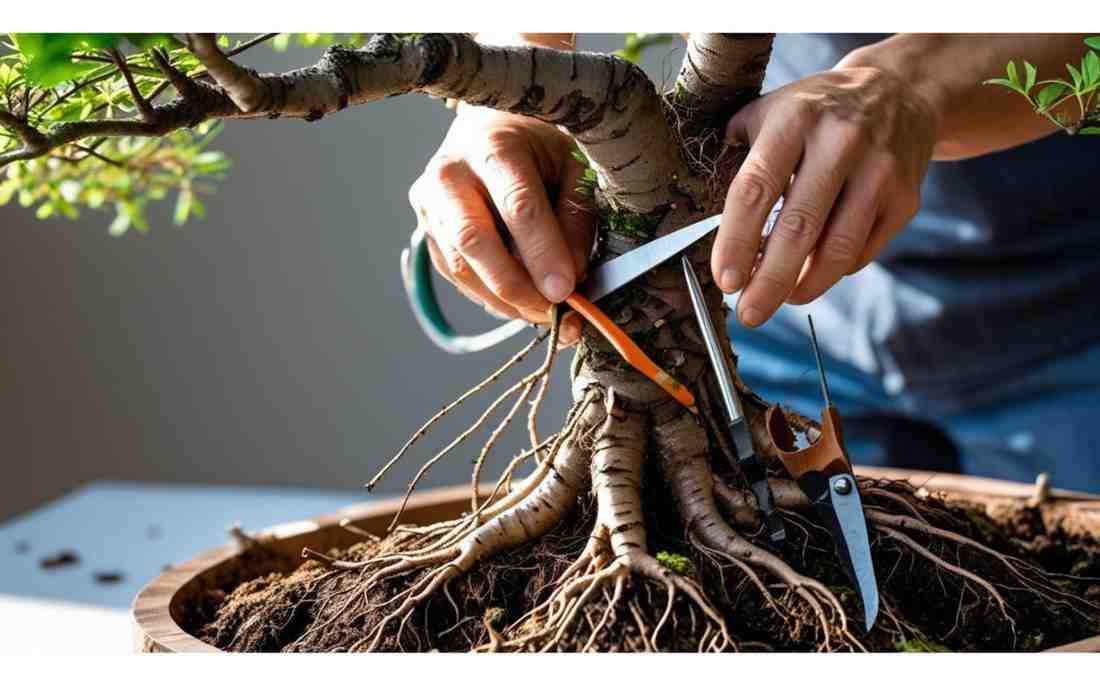Root Pruning for Bonsai