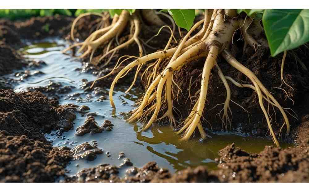 Soil and Water After Root Pruning