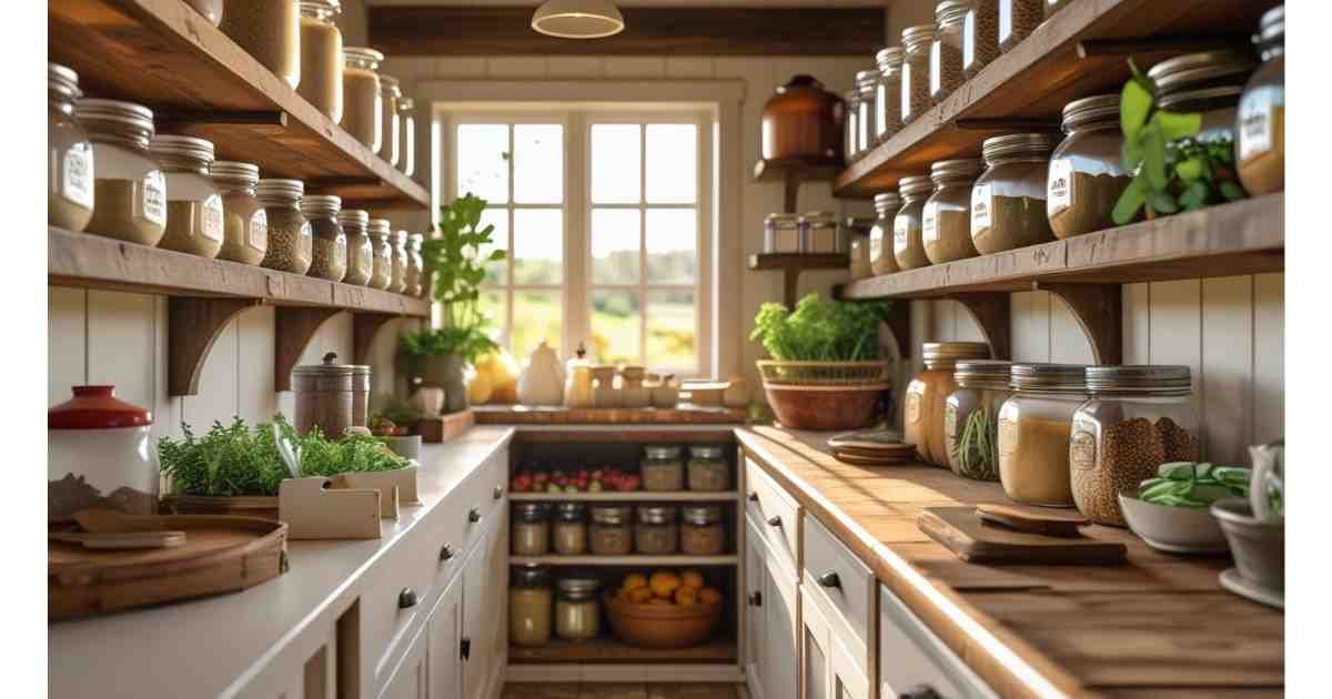 The Farmhouse Pantry Nook