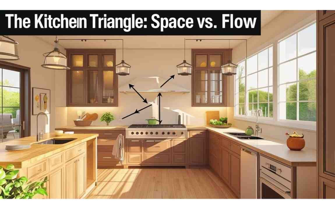 The Kitchen Triangle: Space vs. Flow
