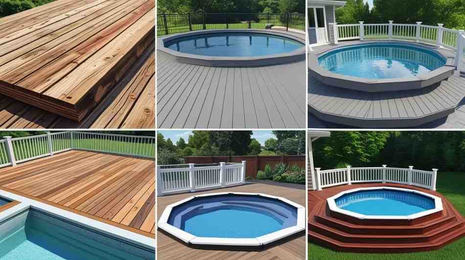 Types of Decks Around Pools