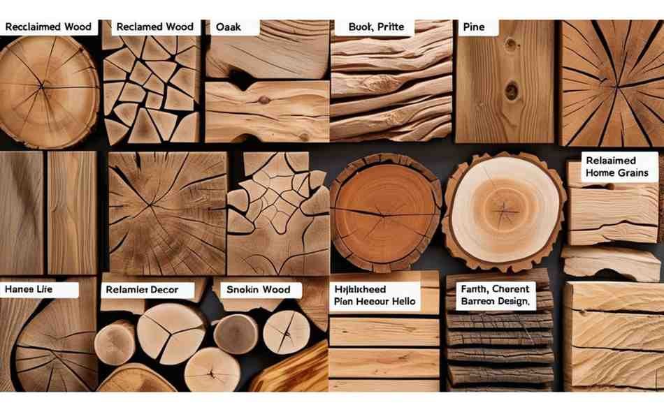 Types of Wood Used in Farmhouse Style